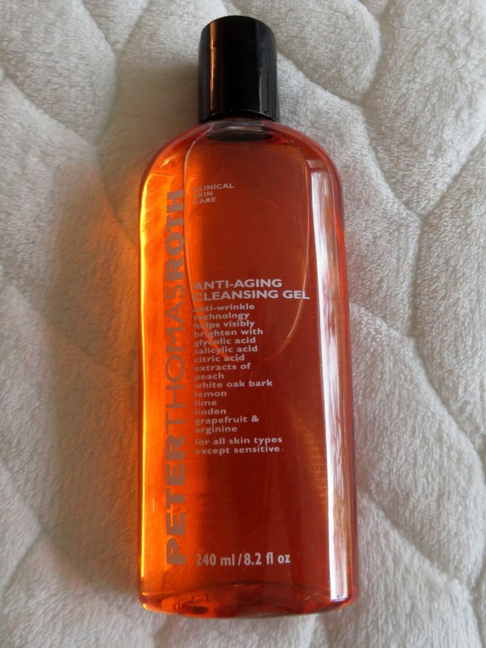 NEW Peter Thomas Roth Anit-Aging Cleansing Gel for Face 240 ml/ 8.2 fl oz